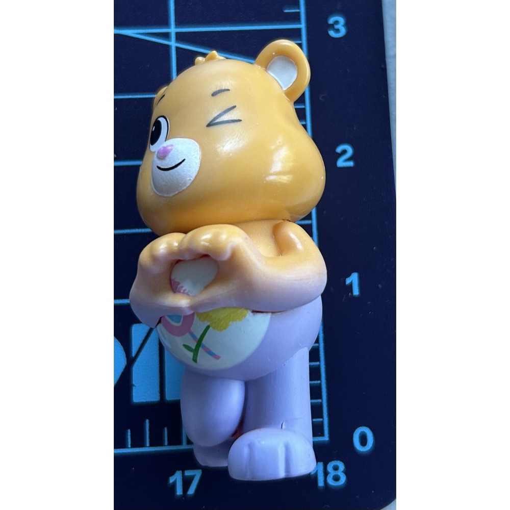 Care Bears Share Bear Purple Mini Toy Figure 3 Inch - Picture 1 of 4
